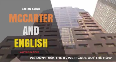 McCarter & English: AM Law Ratings and Firm Performance Insights