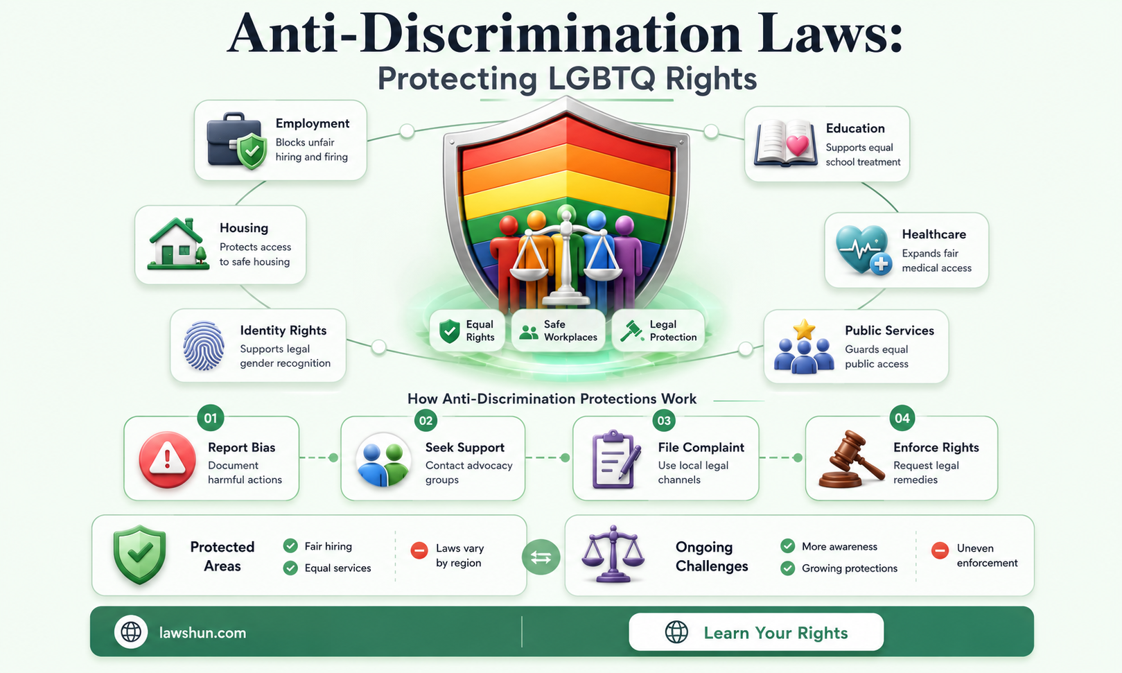 are there anti discrimination laws for lgbtq