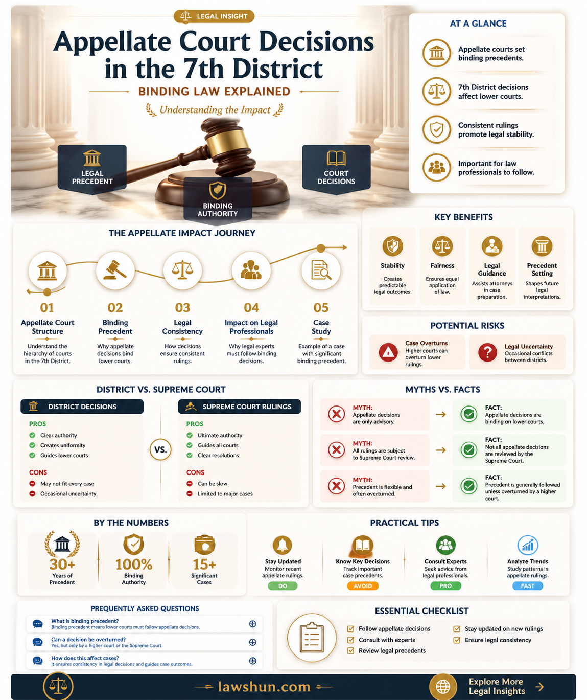 are 7th district appellate court decisions binding law