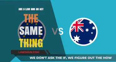 Understanding Legal Terms: Are Laws and Acts Interchangeable?