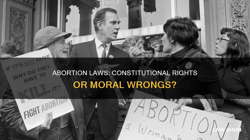 are abortion laws constitutional