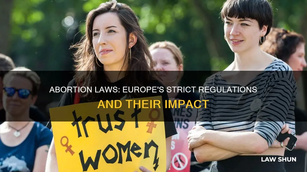 are abortion laws stricter in europe