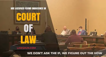 Proving Innocence: How Accused Individuals Are Cleared in Court