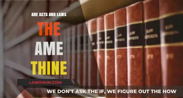 Acts vs. Laws: Understanding the Key Differences and Similarities