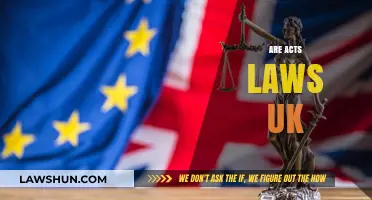 Understanding UK Legislation: Acts vs Laws