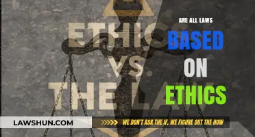 Ethics vs. Law: Are All Legal Principles Rooted in Morality?
