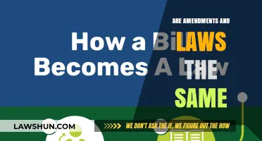 Amendments vs. Laws: Understanding the Key Differences and Similarities