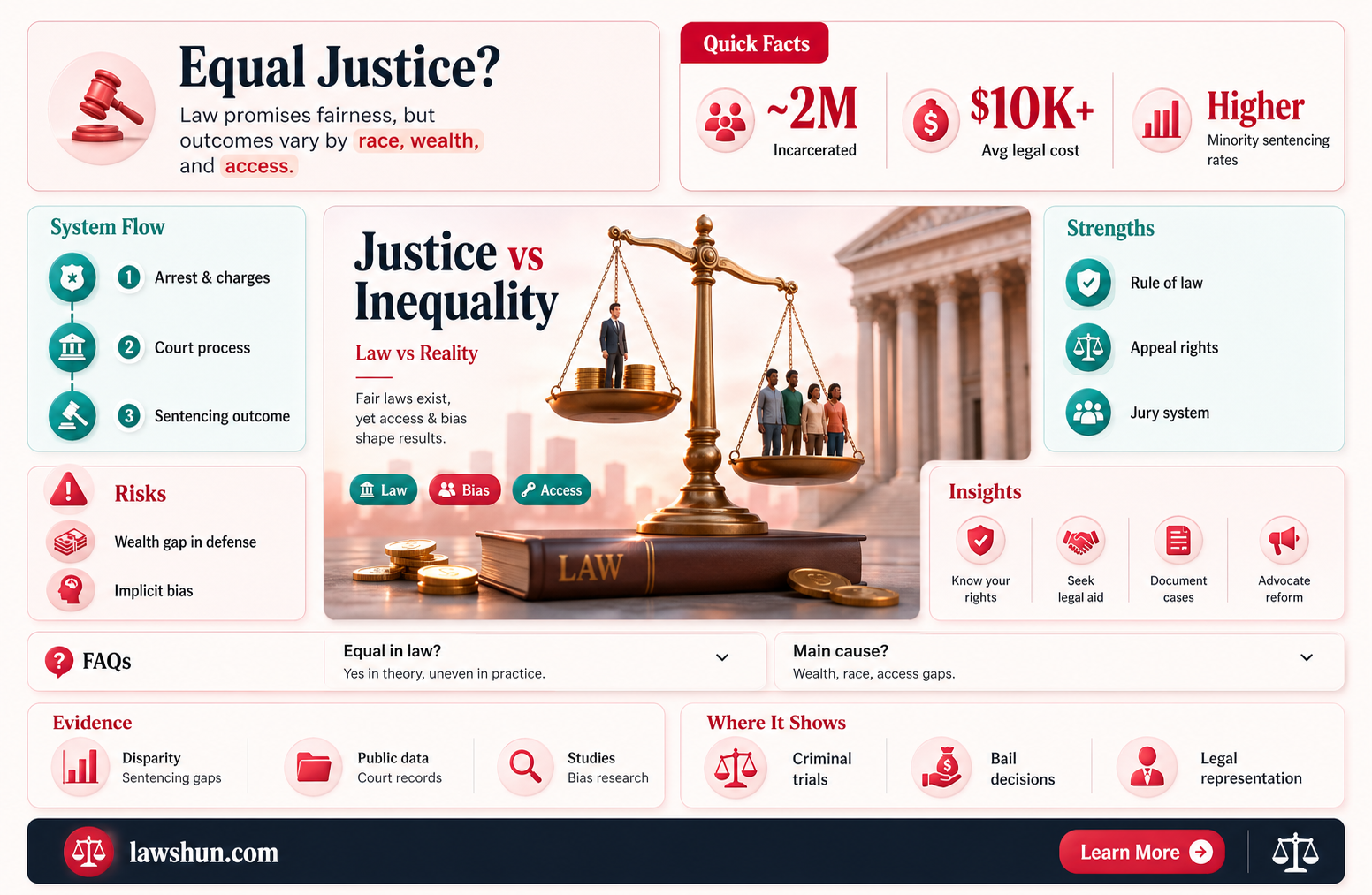 are americans equal before the law