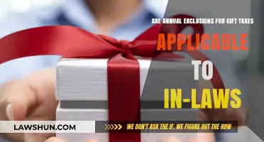 Gift Taxes: Annual Exclusions for In-Laws?
