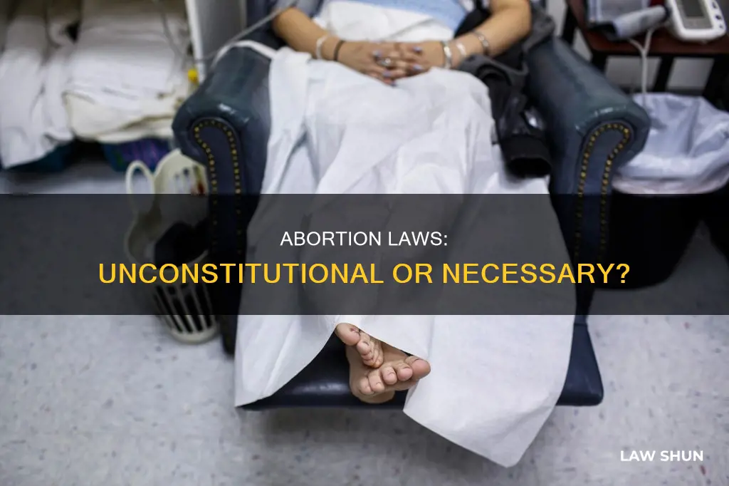 are anti-abortion laws unconstitutional