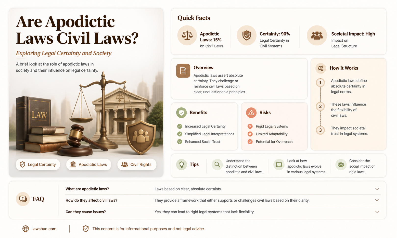 are apodictic laws civil laws