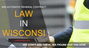 Wisconsin Auto-Renewal Contracts: Understanding the Law