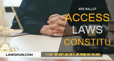 Ballot Access Laws: Unconstitutional Obstacles to Democracy
