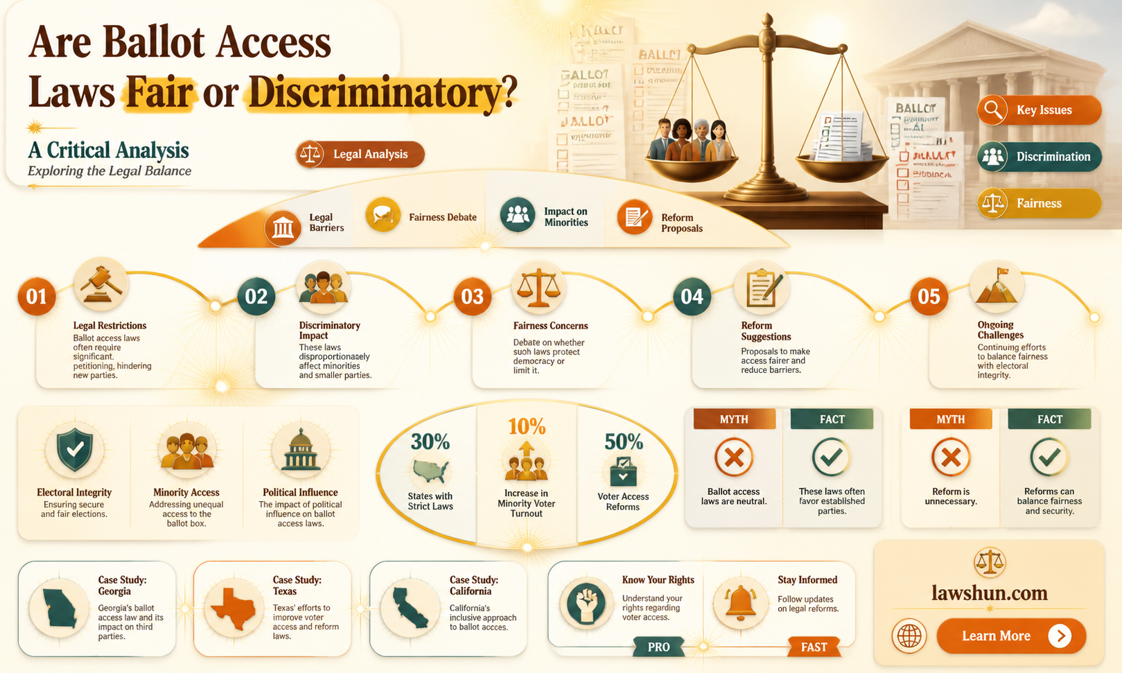 are ballot access laws nondiscrimatiory or