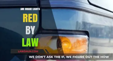 Are Brake Lights Red by Law? Legal Requirements Explained