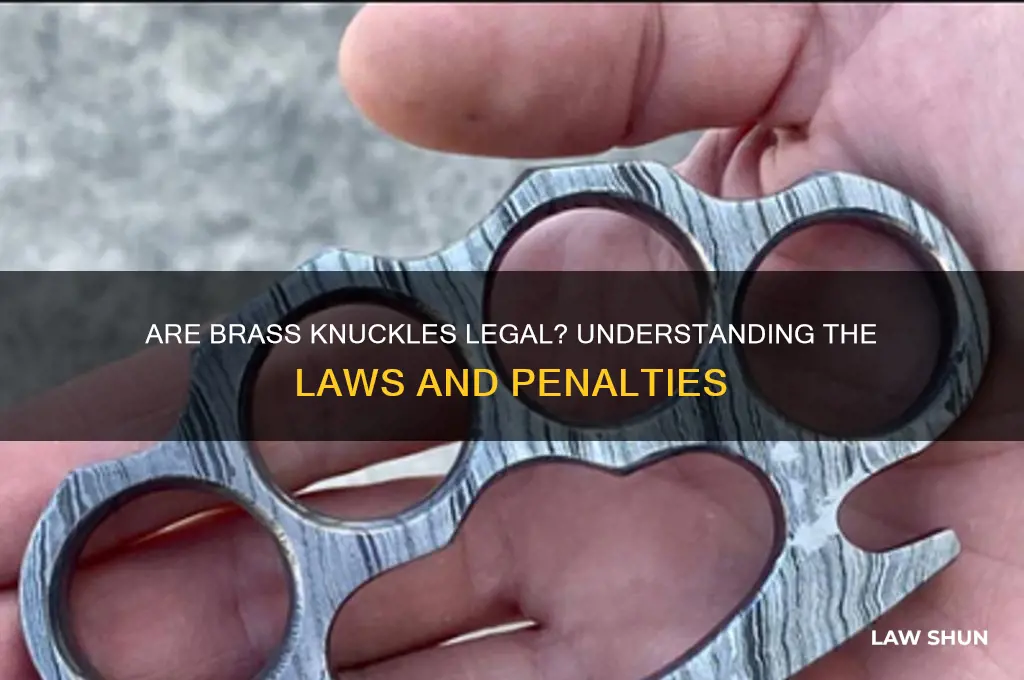 Are Brass Knuckles Legal? Understanding The Laws And Penalties | LawShun