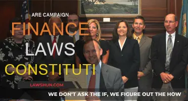 Campaign Finance Laws: Constitutional or Unconstitutional?