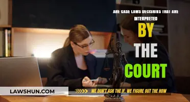 Case Laws: Court Interpretations Explained