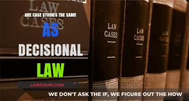 Case Studies vs Decisional Law: What's the Difference?