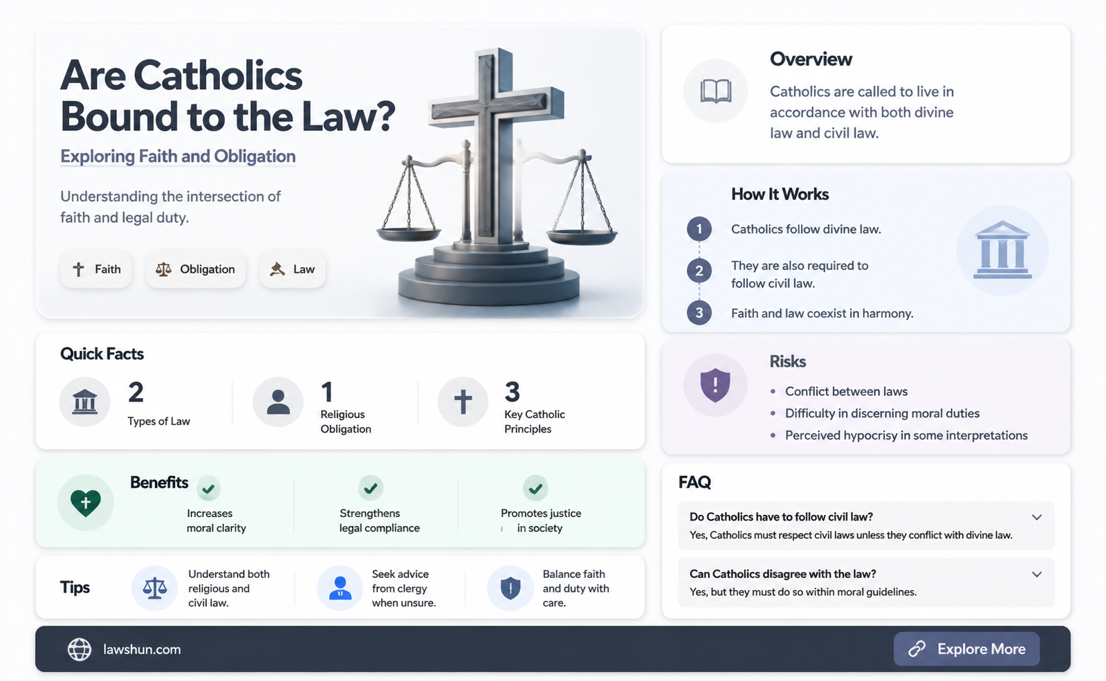 are catholics bound to the law