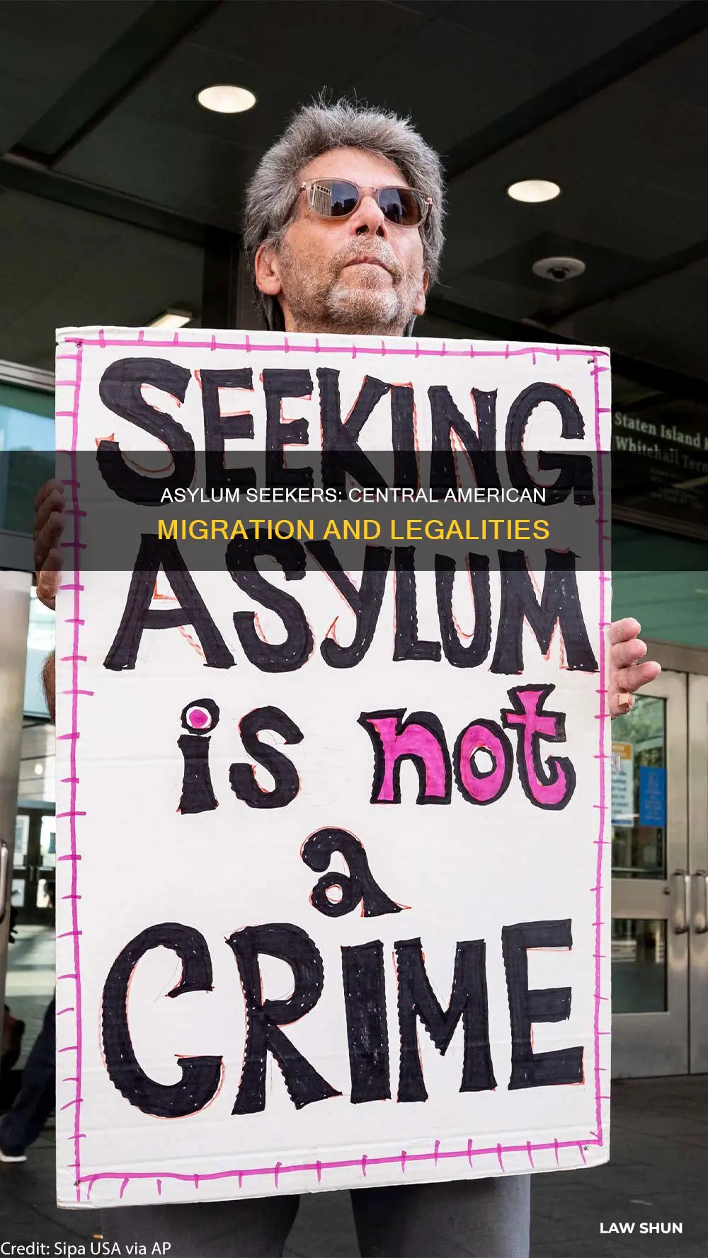 are central american asylum seekers breaking the law