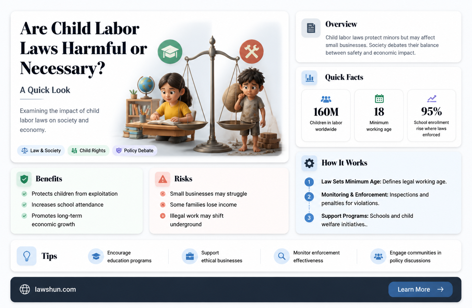 are child labor laws bad