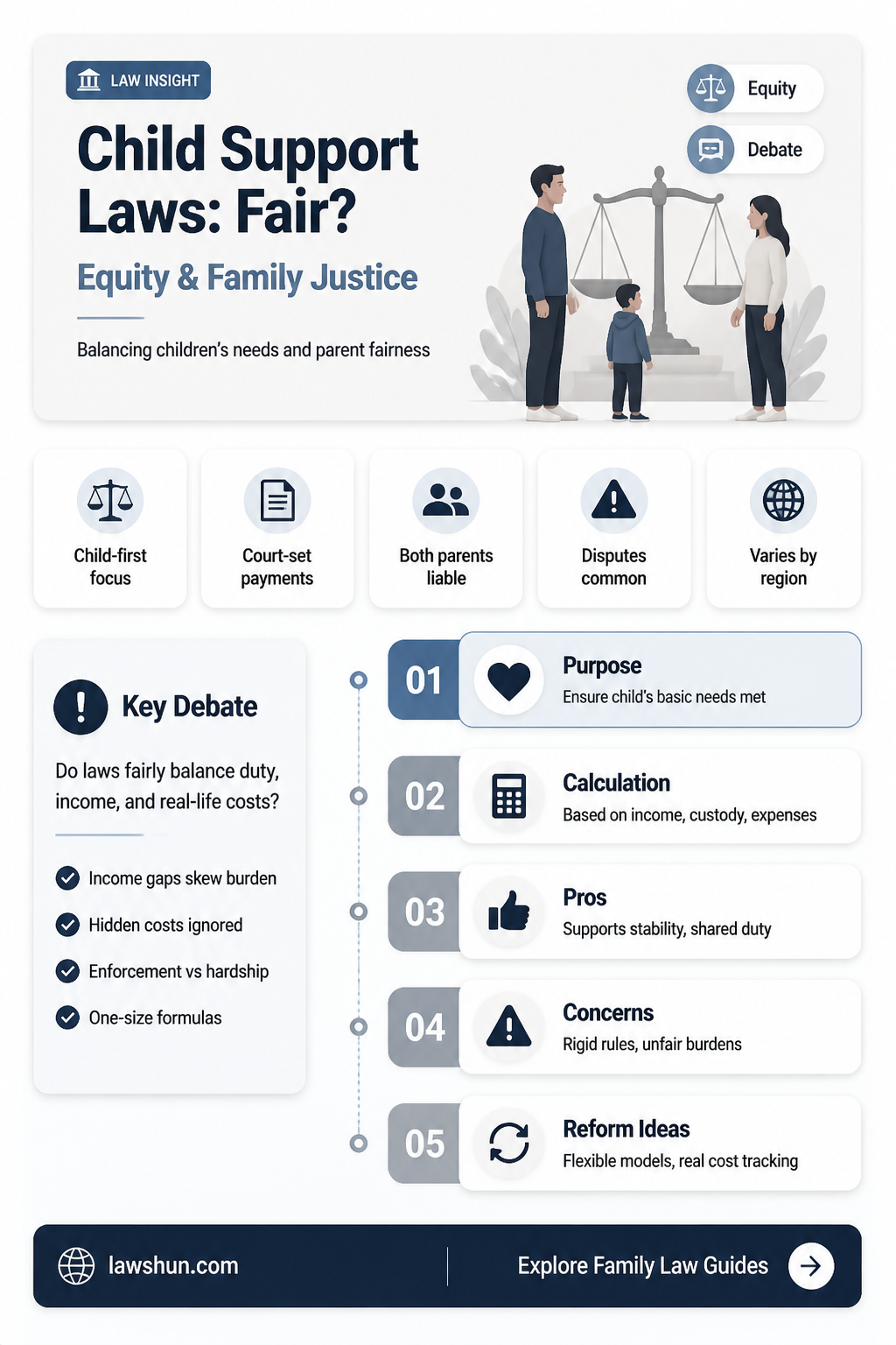 are child support laws fair