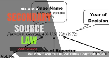 Are Citations Secondary Sources in Legal Research? A Comprehensive Analysis
