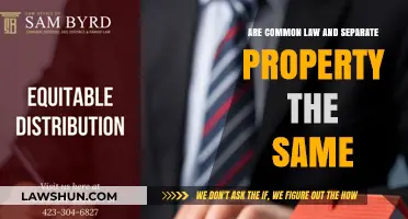 Understanding Common Law and Separate Property