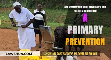 Community Sanitation Laws: Primary Prevention or Secondary Measure?