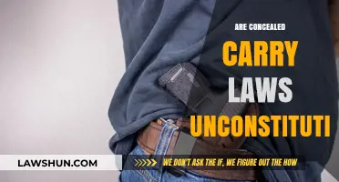 Concealed Carry Laws: Unconstitutional or Protected Right?
