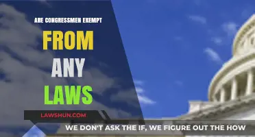 Are Congressmen Above the Law? Exploring Legal Exemptions and Accountability
