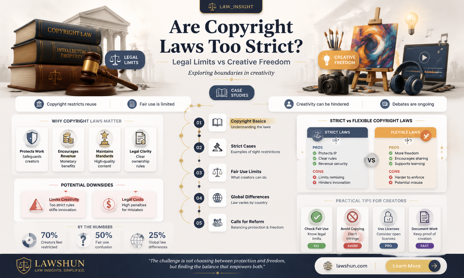 are copyright laws strict