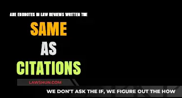Endnotes vs. Citations: Understanding Law Review Formatting Differences