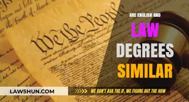 English vs. Law Degrees: Similarities, Differences, and Career Paths