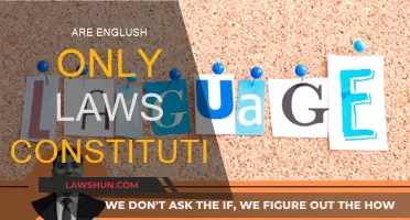 English-Only Laws: Constitutional Conundrum