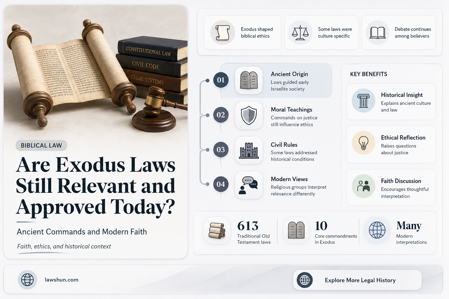 are the laws in exodus approved