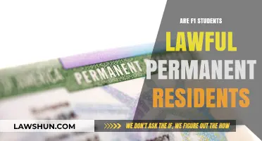 F1 Visa Holders: Are They Considered Lawful Permanent Residents?