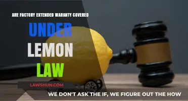 Lemon Law Coverage: Do Factory Extended Warranties Qualify?