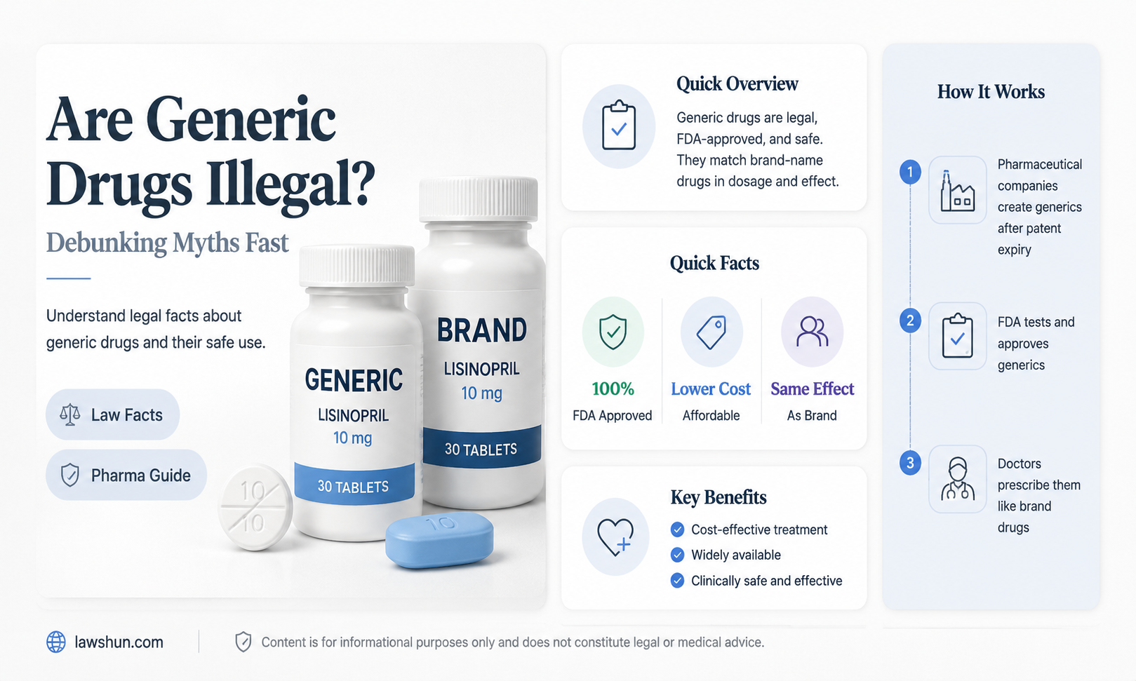 are generic drugs against the law