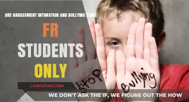 Harassment, Intimidation, and Bullying Laws: Do They Apply Beyond Students?