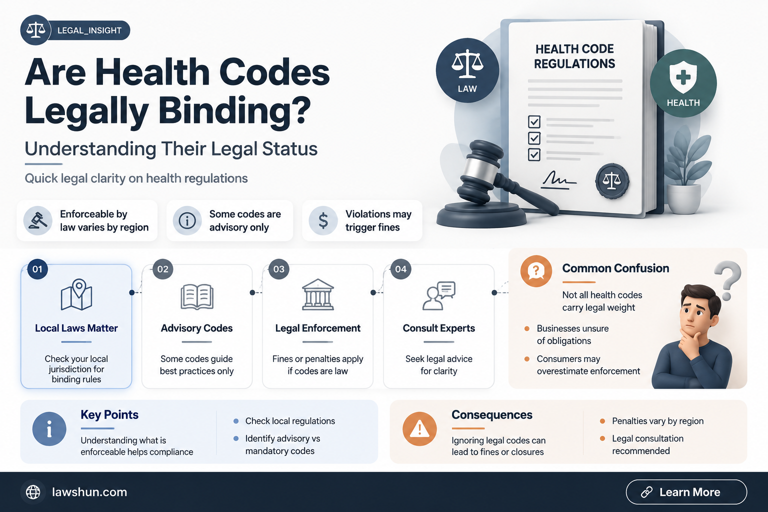 are health codes laws