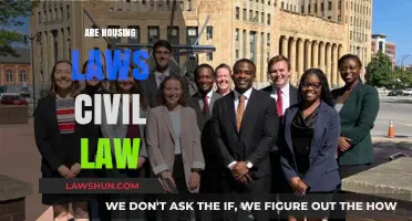 Are Housing Laws Civil Law? Understanding Legal Frameworks in Real Estate