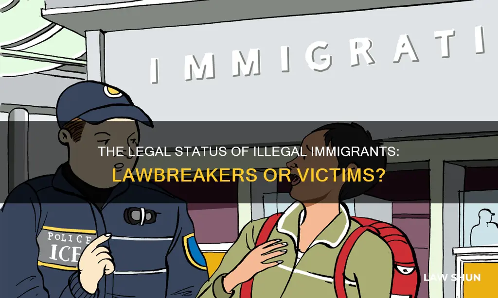 are illegal immigrants breaking the law