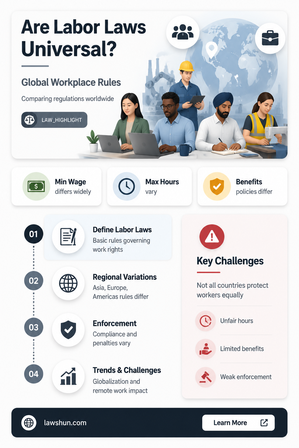 are labor law universal