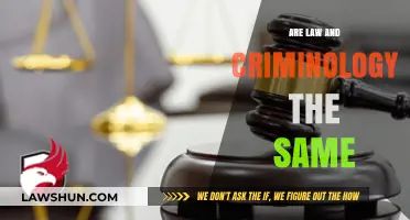 Law vs. Criminology: Understanding the Key Differences and Similarities