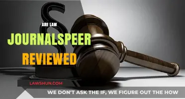 Are Law Journals Peer-Reviewed? Understanding Academic Legal Publishing