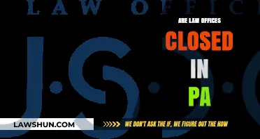Are Law Offices in Pennsylvania Closed? Current Status and Updates