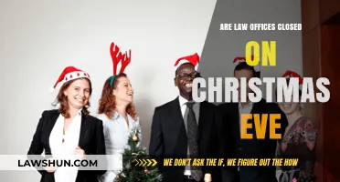 Are Law Offices Closed on Christmas Eve? Holiday Hours Explained