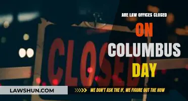 Columbus Day Closures: Are Law Offices Open or Closed?